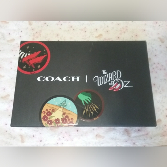 Coach Wizard Of Oz Black Wristlet - Picture 6 of 7